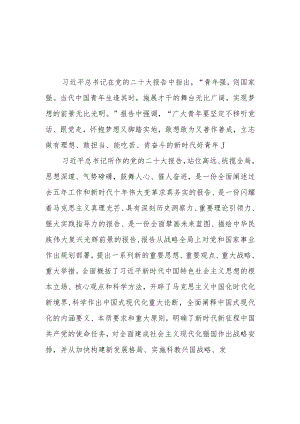（4篇）海事局领导党员干部职工学习党的二十大精神心得体会研讨发言.docx