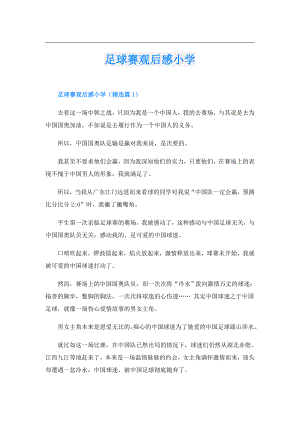 足球赛观后感小学.doc