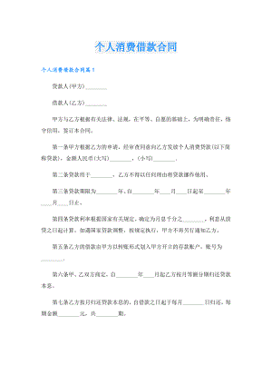 个人消费借款合同.doc