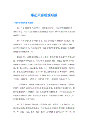 牛起来晚观后感.doc