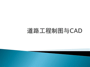 道路工程制图与CAD.ppt