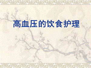 高血压的饮食护理.ppt