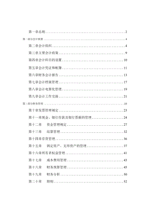 连锁餐饮公司财务管理手册.docx