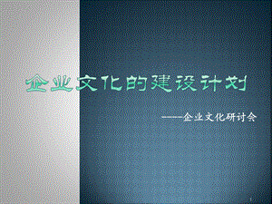 企业文化研讨会.ppt
