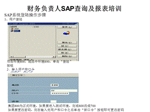 SAP查询及报表培训资料.ppt