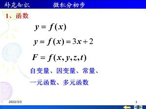 数学基础——微积分基础.ppt