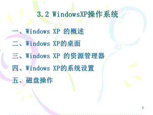 windowsxp操作系统.ppt