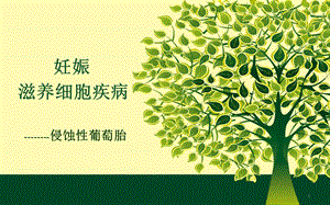 侵蚀性葡萄胎PPT医学课件.ppt