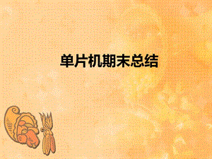 单片机(总结).ppt