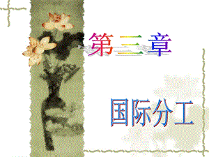 国际贸易国际分工.ppt