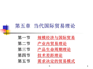 国际贸易(5当代国际贸易理论).ppt