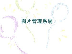 图片管理系统.ppt