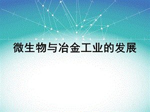 微生物冶金概述.ppt