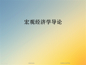 宏观经济学导论.ppt