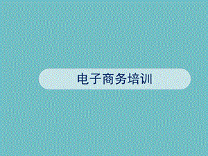 电子商务培训.ppt.ppt