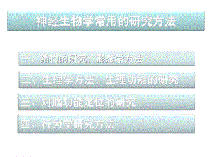 神经生物学研究方法.ppt