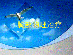 胸部物理治疗PPT医学课件.ppt