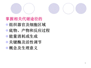 生物化学——糖代谢.ppt