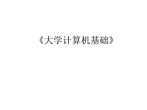 第三章计算机软件.ppt