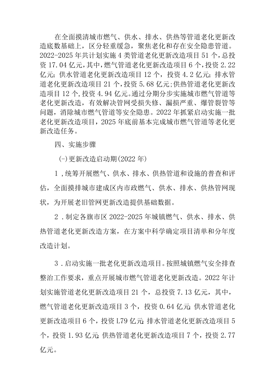 新时代城市燃气管道等老化更新改造方案（2022-2025年）.docx_第2页