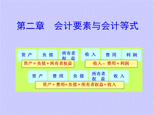 基础会计第二章会计要素与会计等式.ppt