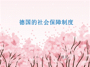 德国社会保障制度.ppt