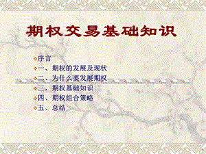 期权业务基础知识.ppt