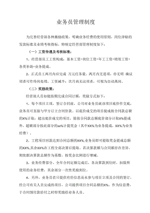 业务员管理制度.docx