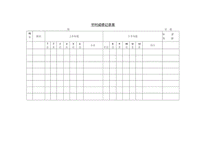 【考核与奖惩】第十一节 平时成绩记录表.docx
