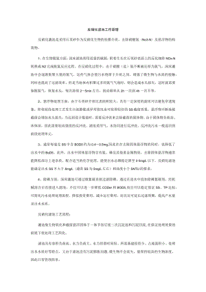 反硝化滤池工作原理.docx