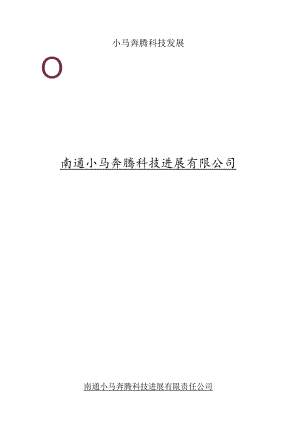 小马奔腾科技发展.docx
