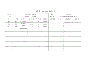 工程材料、构配件见证取样记录（桩基础2）.docx