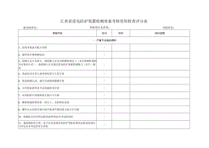 江西省雷电防护装置检测质量考核资料检查评分表.docx
