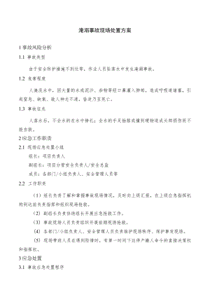 淹溺事故现场处置方案.docx