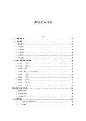 美容院艾灸培训资料.docx