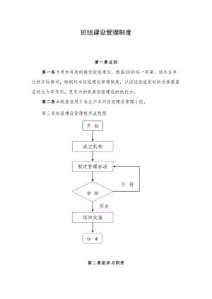 班组建设管理制度.docx
