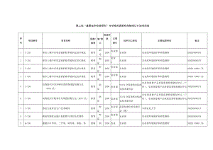 第二批“重要技术标准研究”专项相关国家标准制修订计划项目表.docx