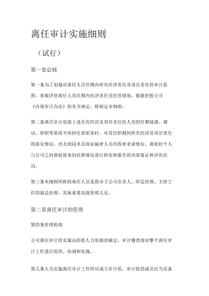 离任审计实施细则.docx