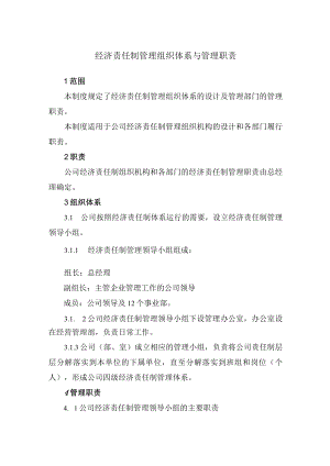经济责任制管理组织体系与管理职责.docx