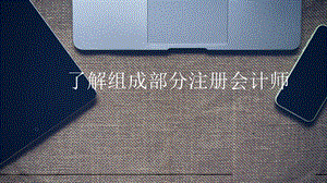 了解组成部分注册会计师.pptx