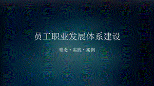 华为、腾讯、万科员工职业发展体系.pptx