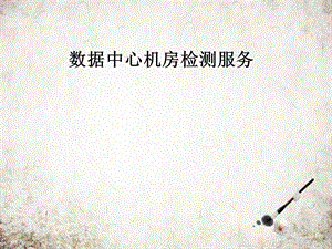 数据中心机房检测服务.pptx