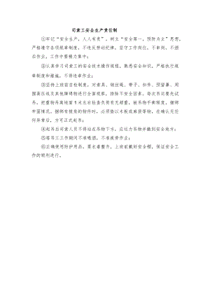 司索工安全生产责任制.docx