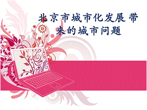 北京市城市化发展特征及问题.ppt