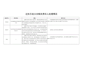 过失引发火灾相关责任人处理情况.docx