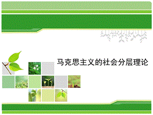 马克思主义的社会分层理论.ppt