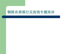 反洗钱培训课件.ppt