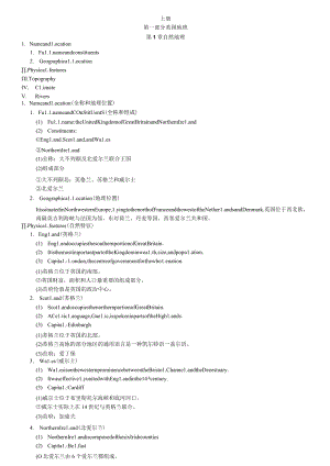 英美概况4版知识考点.docx