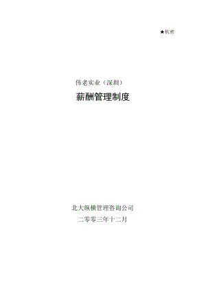 公司实业薪酬管理制度.docx