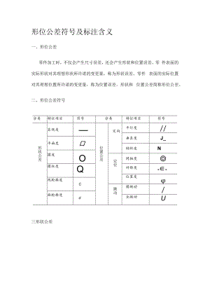 形位公差符号及标准规范含义.docx